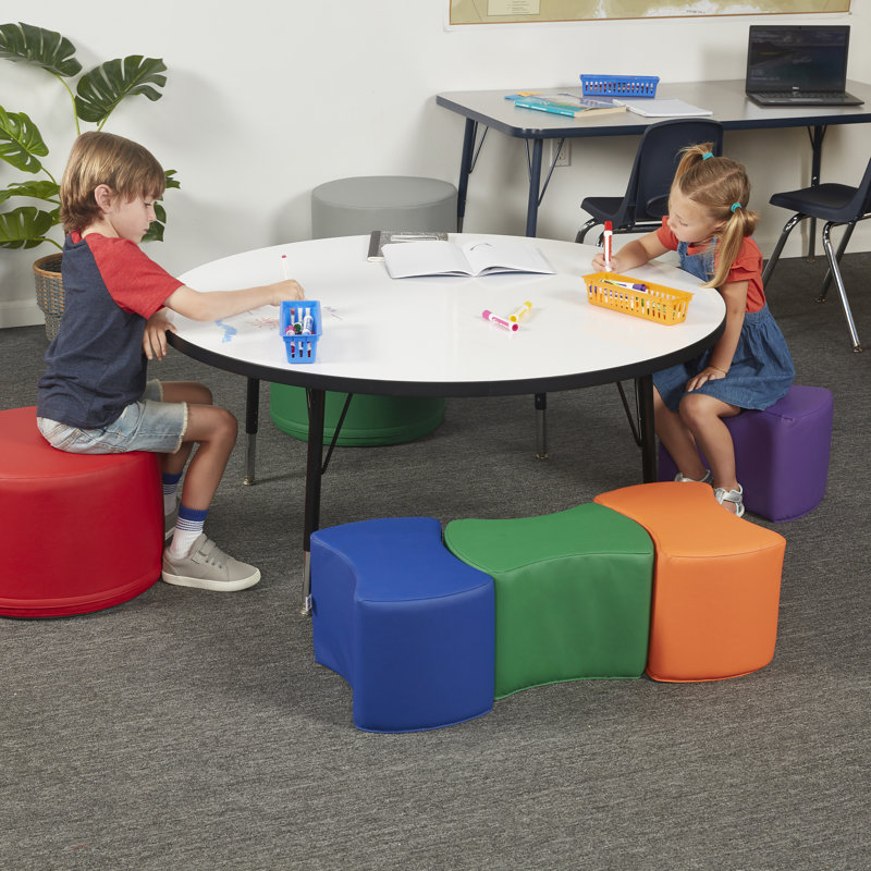 ECR4Kids SoftZone Wippe – Graue Schaukel-Sitzgelegenheit Für Teens & Erwachsene